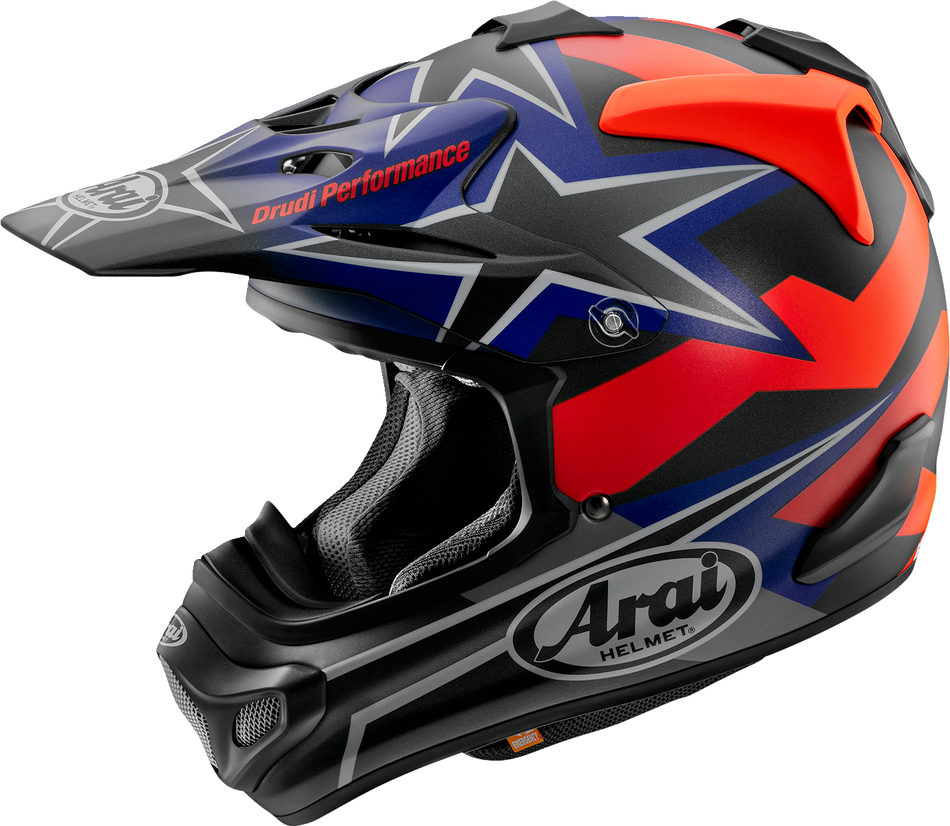 ARAI VX-Pro4 Helmet - Stars & Stripes - Black Frost - Large 0110-8209