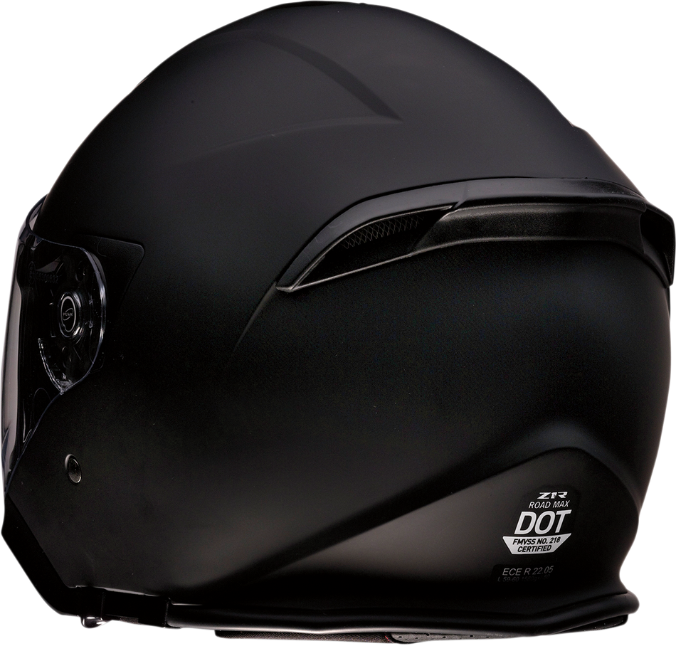 Z1R Road Maxx Helmet - Flat Black - Medium 0104-2518