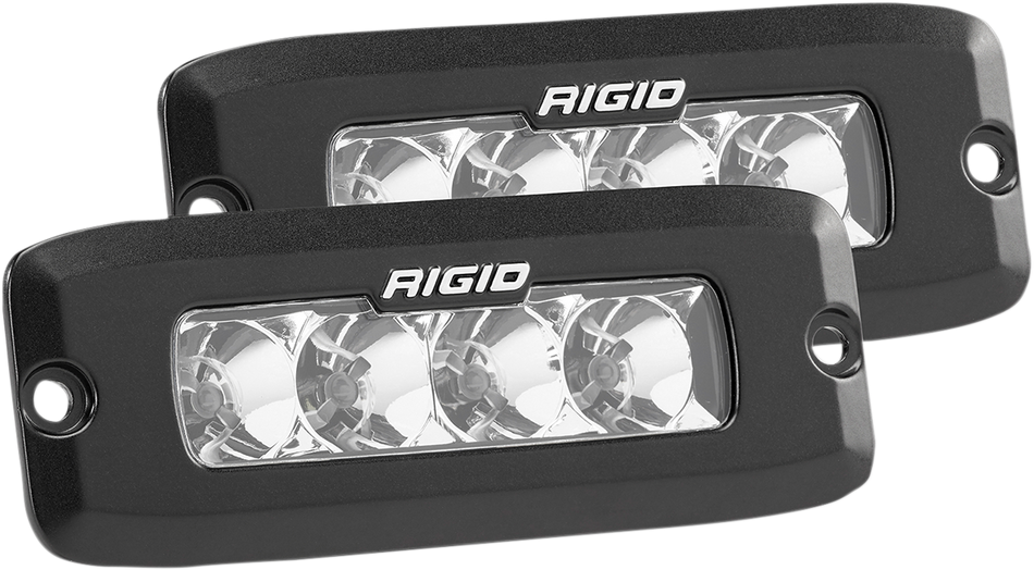 RIGID INDUSTRIES SR-Q Pro Light - Montaje empotrado - Inundación - Par 925113 