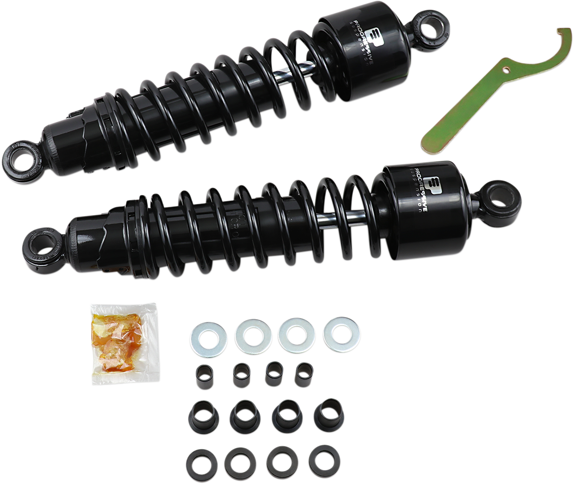 PROGRESSIVE SUSPENSION 412 Series Shock - 13" - Standard - Black - XG 412-4404B