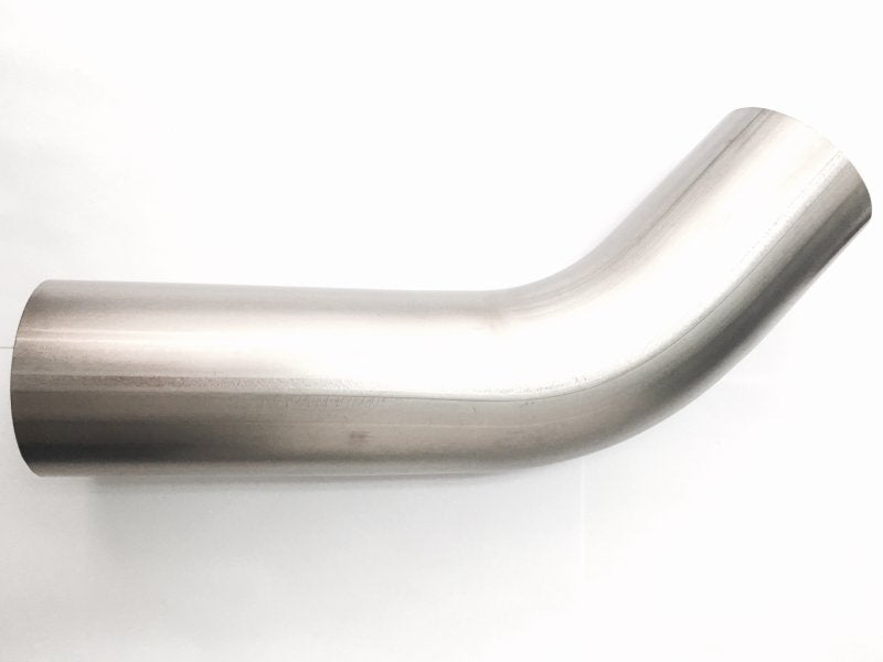 Ticon Industries 2.50in Diameter 45 Degree 1.2mm WT 3.75in CLR 3in Leg/3in Leg Titanium Mandrel Bend 101-06324-1000