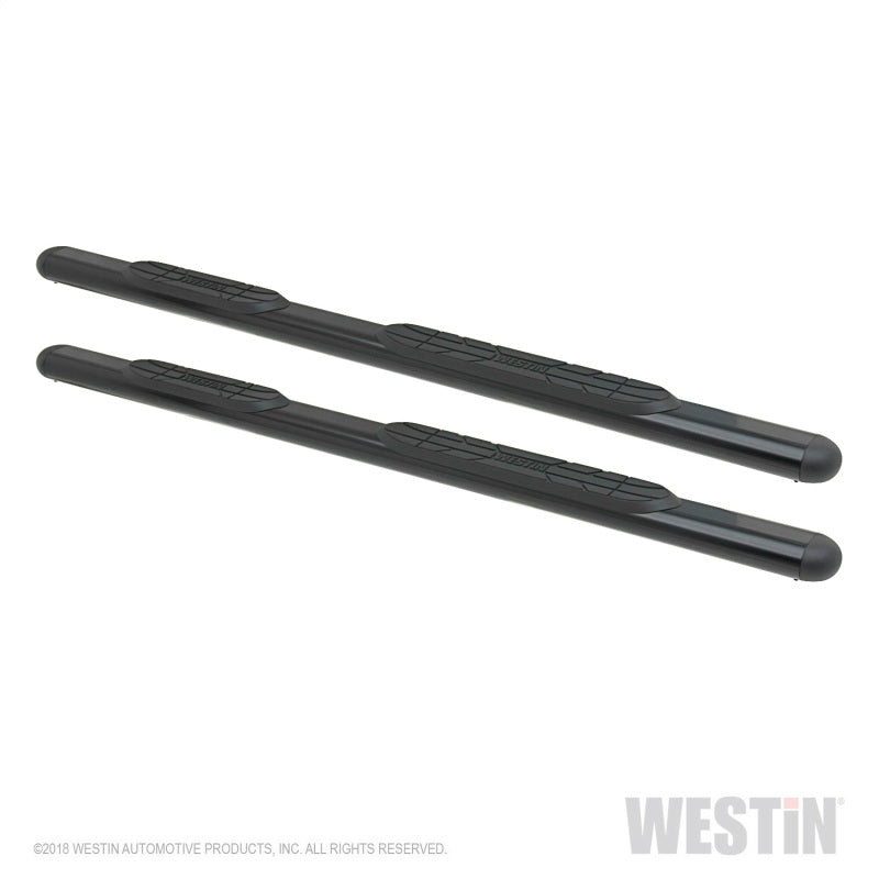 Westin Premier 4 Oval Nerf Step Bars 75 in - Black 22-5025