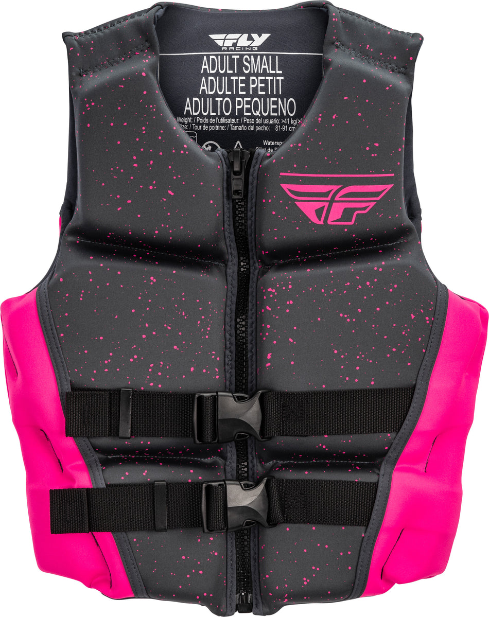 FLY RACING Women's Neoprene Vest Pink/Grey Sm 142424-105-820-20