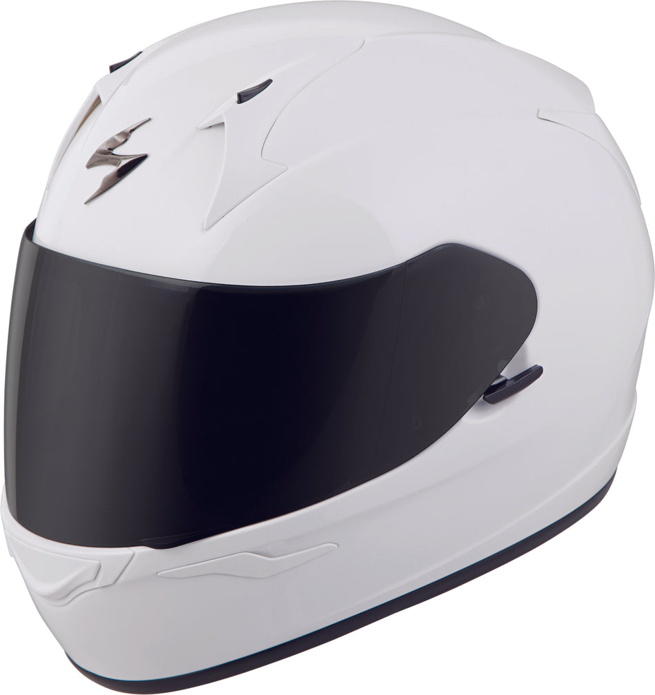 SCORPION EXO Exo-R320 Full-Face Helmet Gloss White Md 32-0054