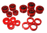 Energy Suspension 99-07 Ford F-250/F-350 SD 2/4WD Crew Cab Body Mount Set - Red 4.4120R