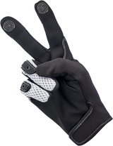 BILTWELL Anza Gloves - White - 2XL 1507-0401-006