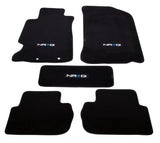 NRG Floor Mats - 02-06 Acura RSX (NRG Logo) - 5pc. FMR-220NRG