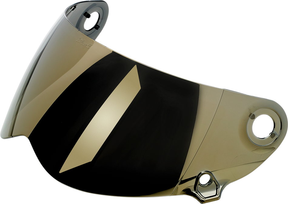 BILTWELL Lane Splitter Gen 2 Shield - Gold Mirror 1112-222
