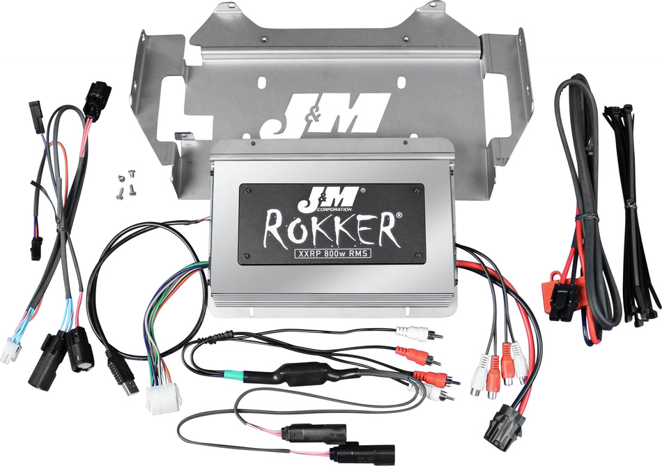 J&MRokker P800w 4-Ch Amp Kit 14-20 FlhxJAMP-800HC14-SGP