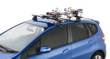 Rhino-Rack Universal Ski/Snowboard Carrier - Fits 3 Pairs of Skis or 2 Snowboards - Black 573