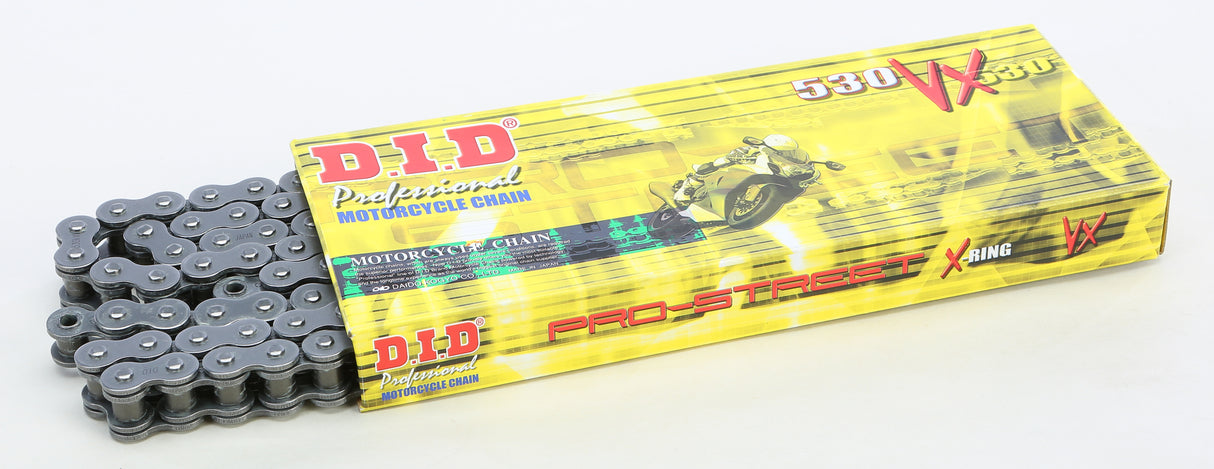 D.I.D Pro-Street 530vx-116 X-Ring Chain 530VX-116L