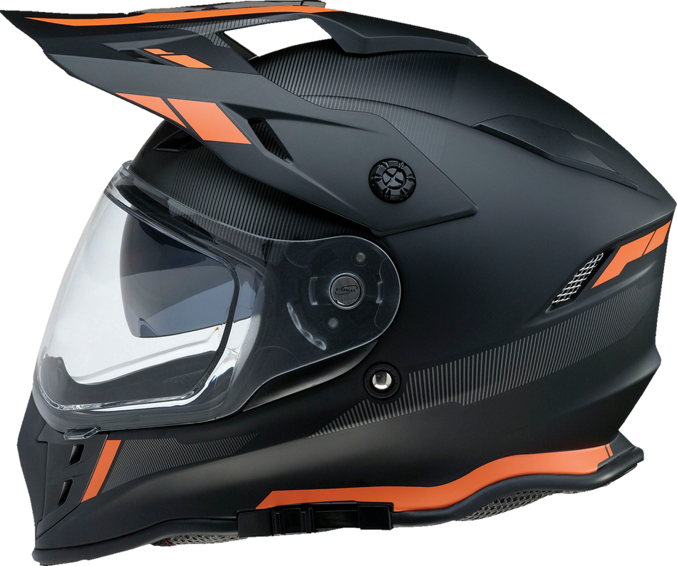 Z1R Range Helmet - Uptake - Black/Orange - XS 0140-0114