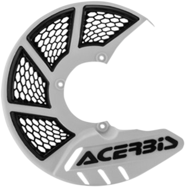 ACERBIS X-Brake Disc Cover - White/Black 2449490002