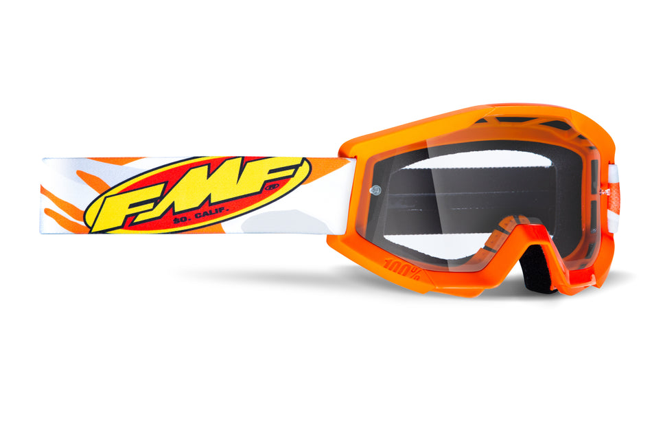 FMF VISION Powercore Youth Goggle Assault Grey Camo Clear Lens F-50054-00001