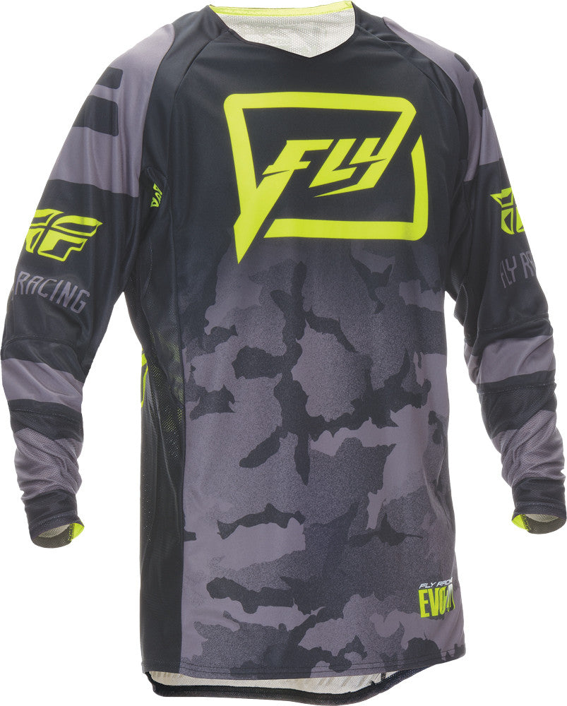 FLY RACING Evolution Code 2.0 Jersey Black/Grey L 369-126L