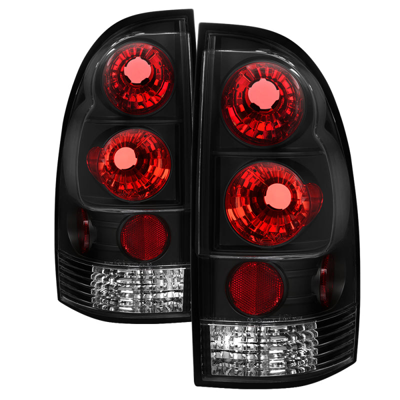 Spyder Toyota Tacoma 05-15 Euro Style Tail Lights Black ALT-YD-TT05-BK 5007896