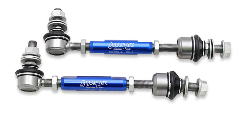 SuperPro 2003 Lexus GX470 Base Rear HD Adjustable End Link Set - 12mm Studs TRC1285V