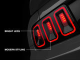 Raxiom 05-09 Ford Mustang Gen5 Tail Lights- Black Housing (Smoked Lens) 49169