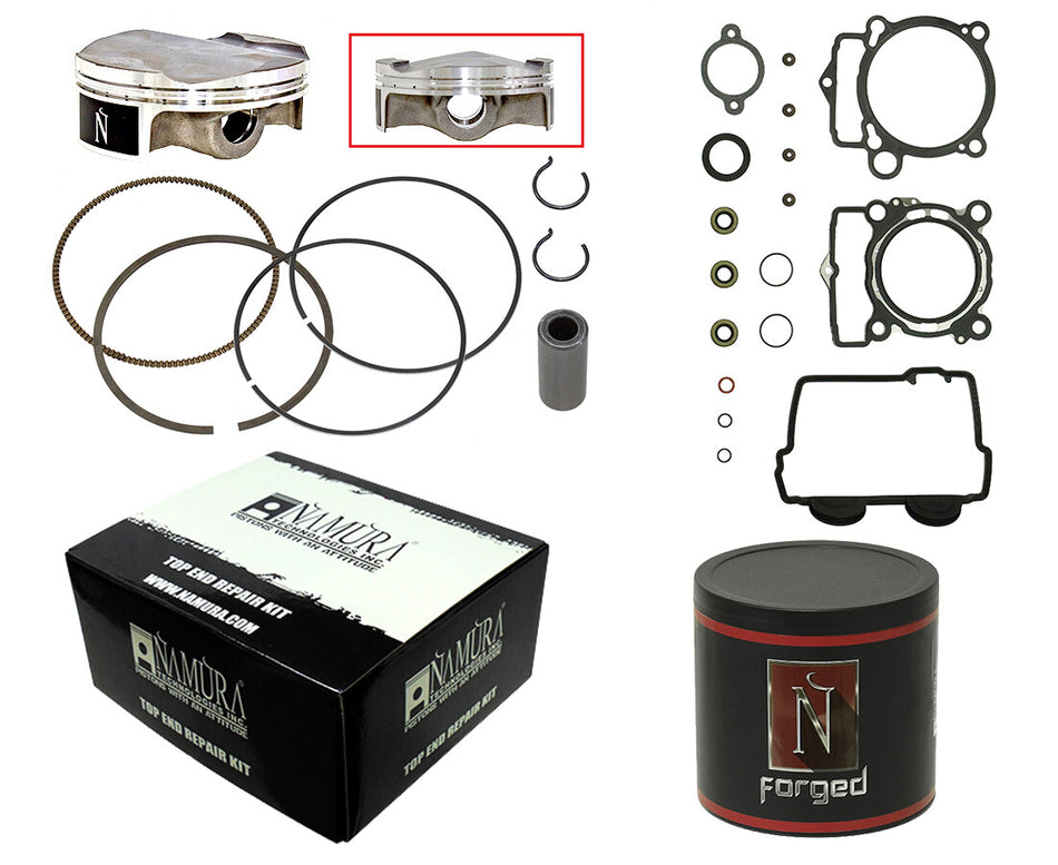 NAMURATop End Kit Forged Nikasil Cyl 77.96/Std 11:1 Hus/Husq/KtmFX-70065K