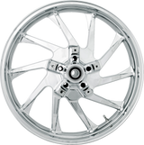 COASTAL MOTO Front Wheel - Hurricane 3D - Dual Disc/No ABS - Chrome - 21"x3.50" - '08+ FL 3D-HUR213CH