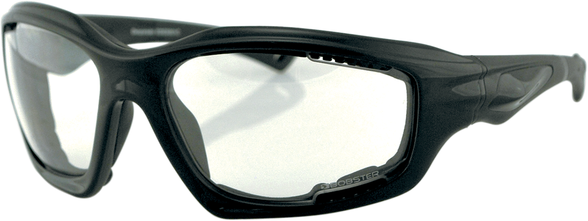 BOBSTER Desperado Sonnenbrille - Schwarz glänzend - Klar EDES001C 