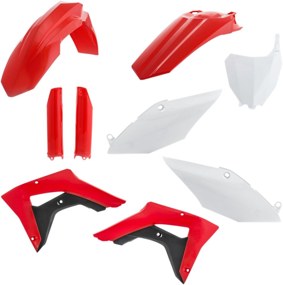 ACERBIS Full Replacement Body Kit - OEM '17 Red/White/Black 2645475569