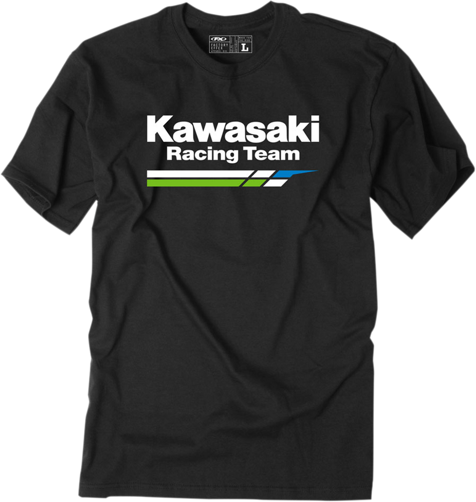 FACTORY EFFEX Kawasaki Racing T-Shirt - Black - XL  18-87106