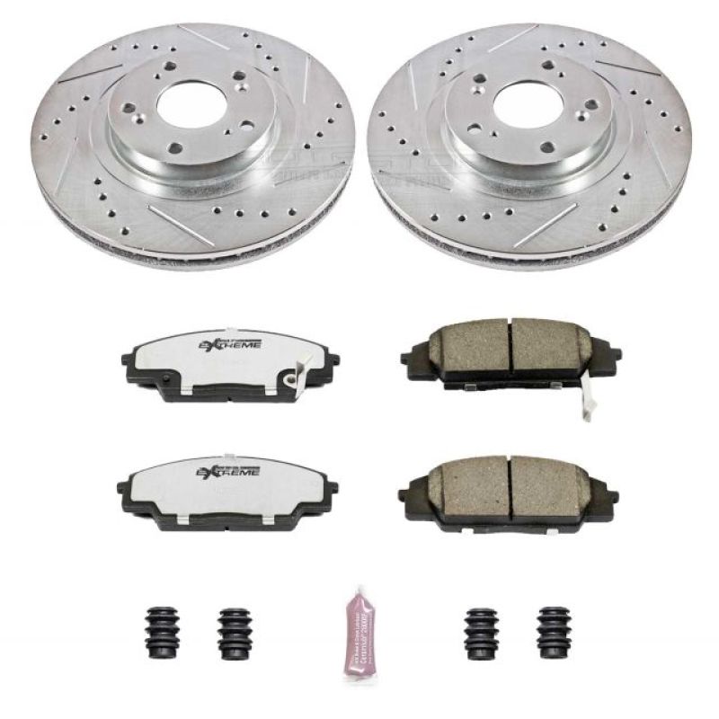 Power Stop 02-06 Acura RSX Front Z26 Street Warrior Brake Kit K2439-26