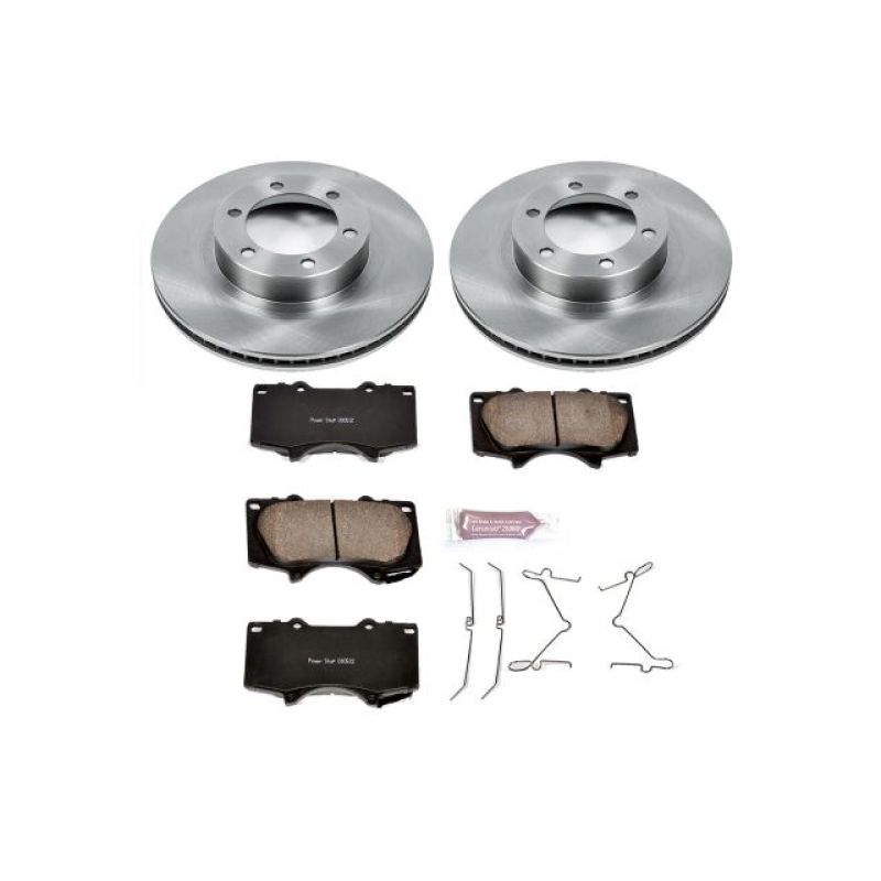 Power Stop 03-09 Lexus GX470 Front Autospecialty Brake Kit KOE2421