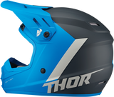 THOR Youth Sector Helmet - Chev - Blue/Light Gray - Medium 0111-1476