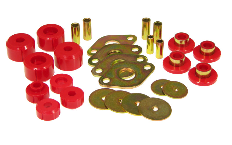 Prothane 95-00 Toyota P/U 2/4wd Body Mount Kit - Red 18-103