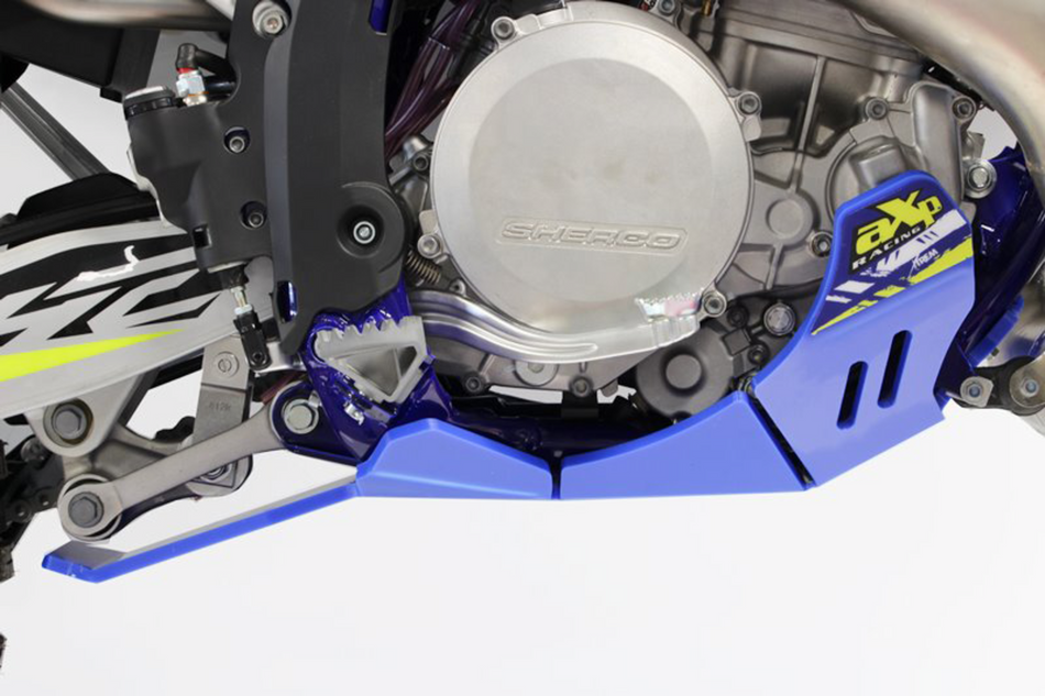 AXP RACING Xtrem Skid Plate - Blue - Sherco AX1434