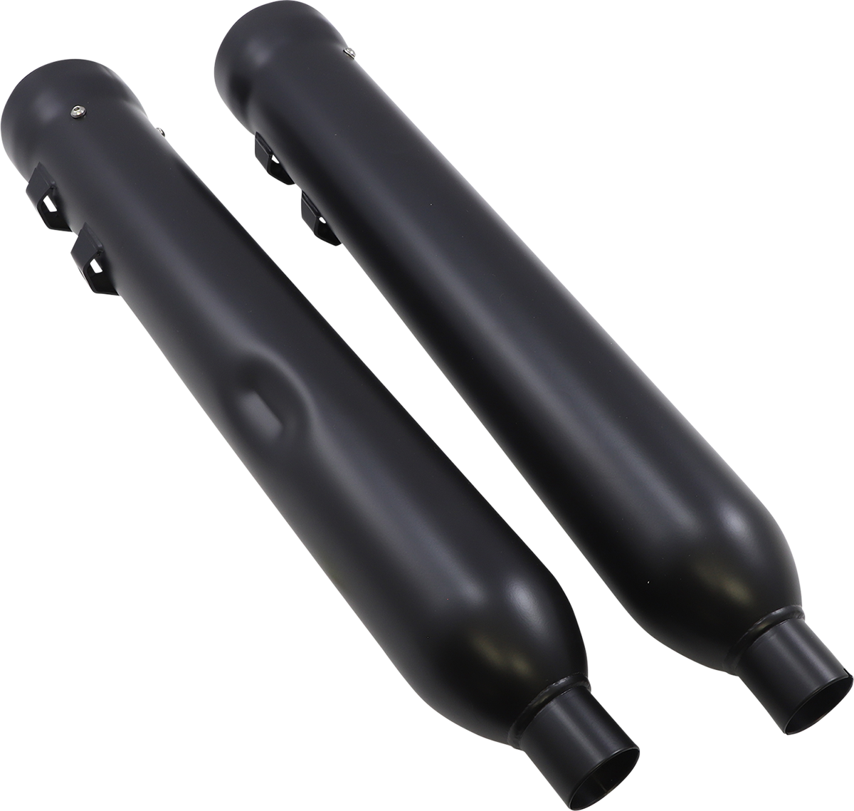 COBRA Neighbor Hater Mufflers for '95-'16 Bagger - Black 6107RB