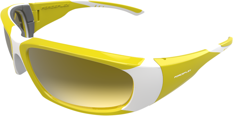 FORCEFLEX Floating Sunglasses - Yellow/White FFS-09084-060