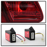 Xtune Mercedes Benz W210 E-Class 96-02 LED Tail Lights Red Smoke ALT-CL-MBW210-LED-RSM 5020659