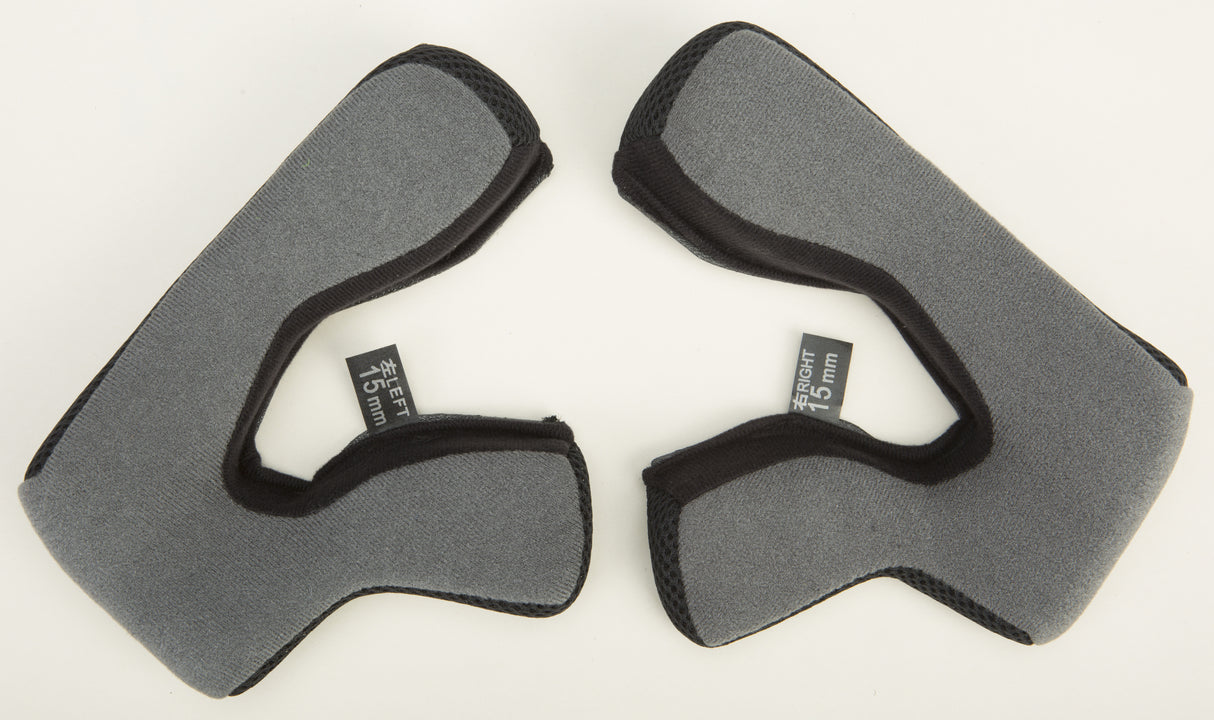 GMAX Cheek Pads 15mm Xl Stock Gm-48 G999925