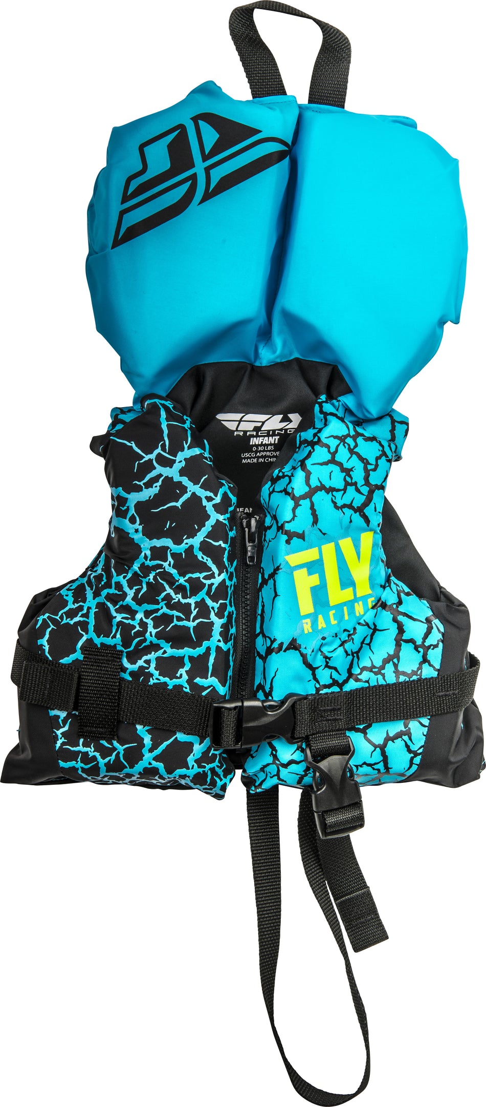 FLY RACING Nylon Life Jacket Blue/Black Infant 112424-500-000-18