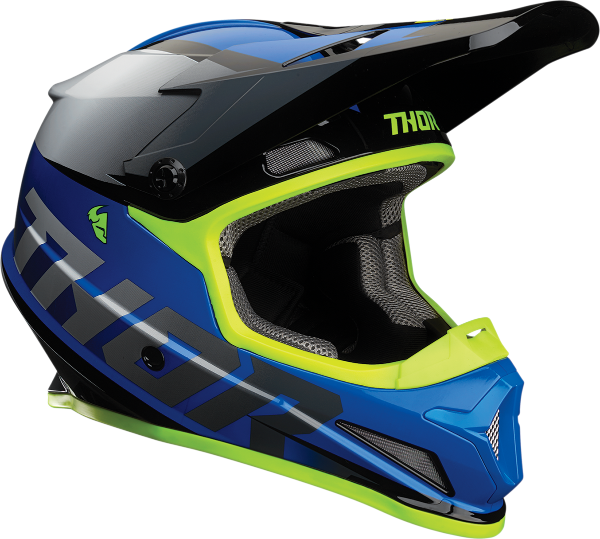 THOR Sector Helmet - Fader - Blue/Black - Small 0110-6782