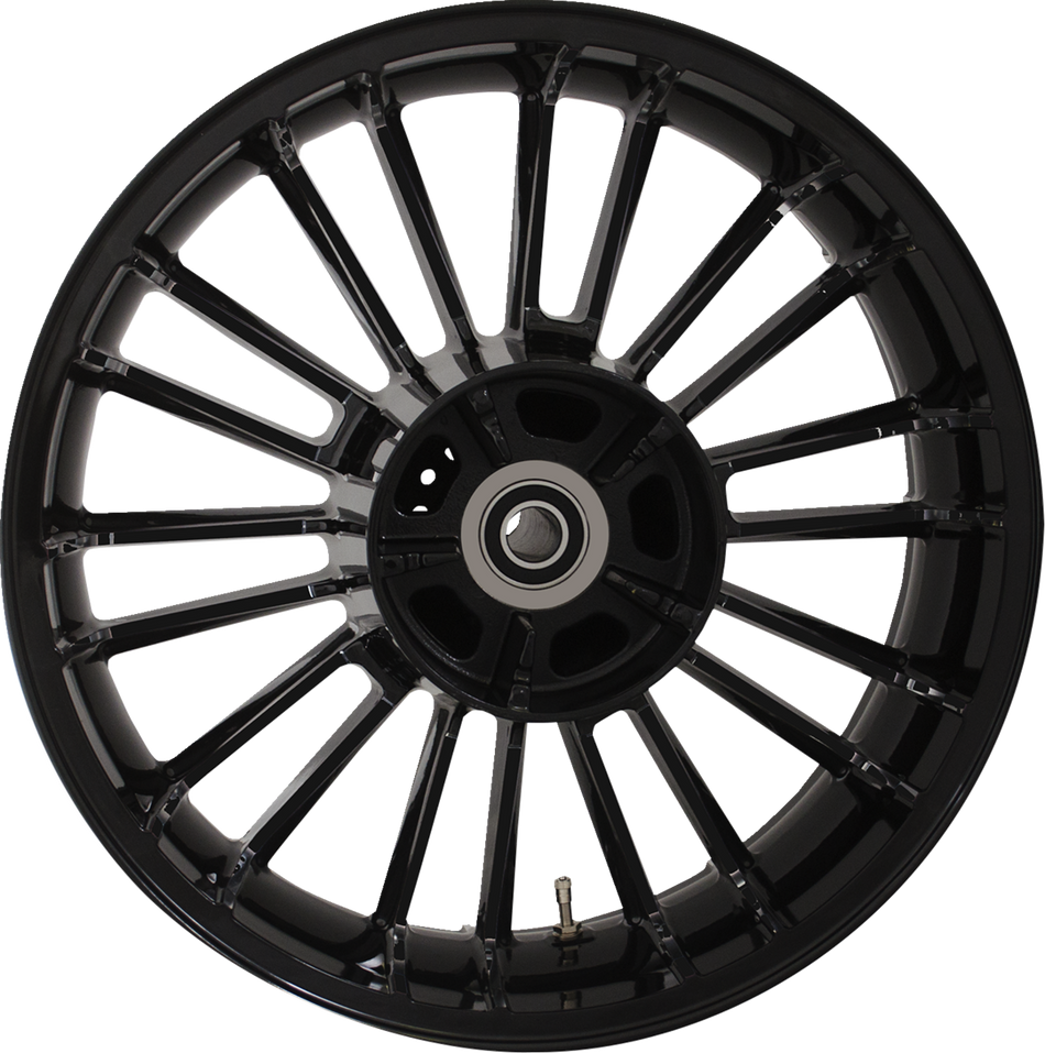 COASTAL MOTO Rear Wheel - Atlantic 3D - Single Disc/No ABS - Black - 18" x 5.50" - '09+ FL 3D-ATL185SB