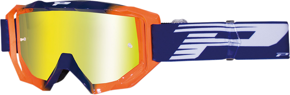 PRO GRIP Venom Goggles - Blue/Orange Fluo PZ3200BLAFFL