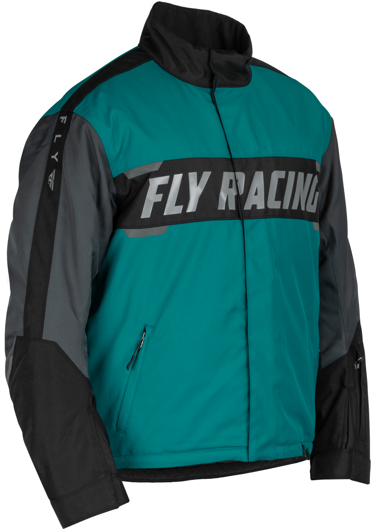 FLY RACING Outpost Jacket Black/Teal/Orange Xl 470-5501X