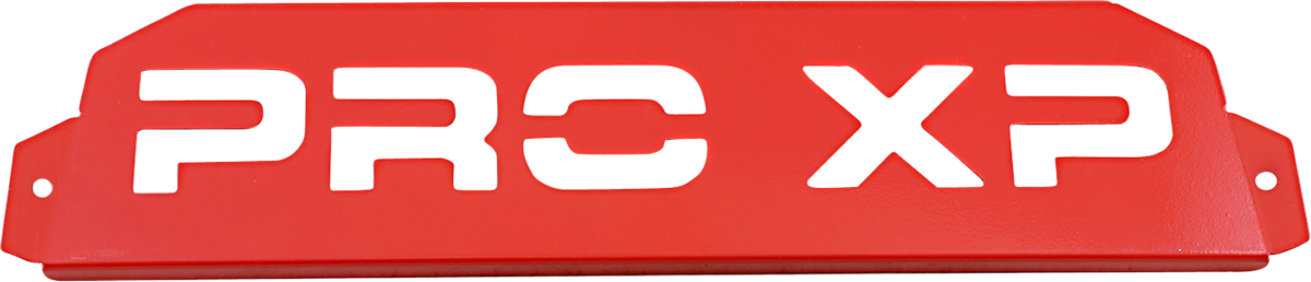 Placa de escape BIKEMAN PERFORMANCE RZR Pro XP - Rojo 17-325-R 