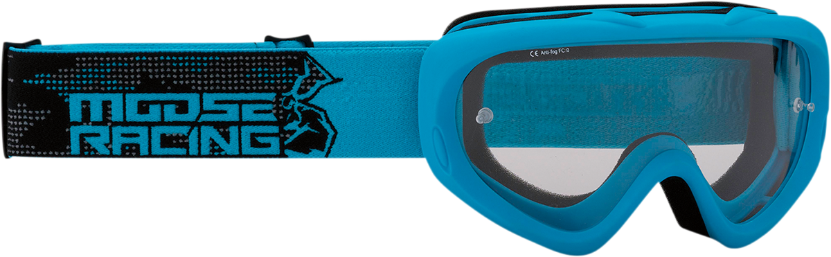 MOOSE RACING Jugend-Qualifikationsbrille - Agroid - Blau 2601-2666 