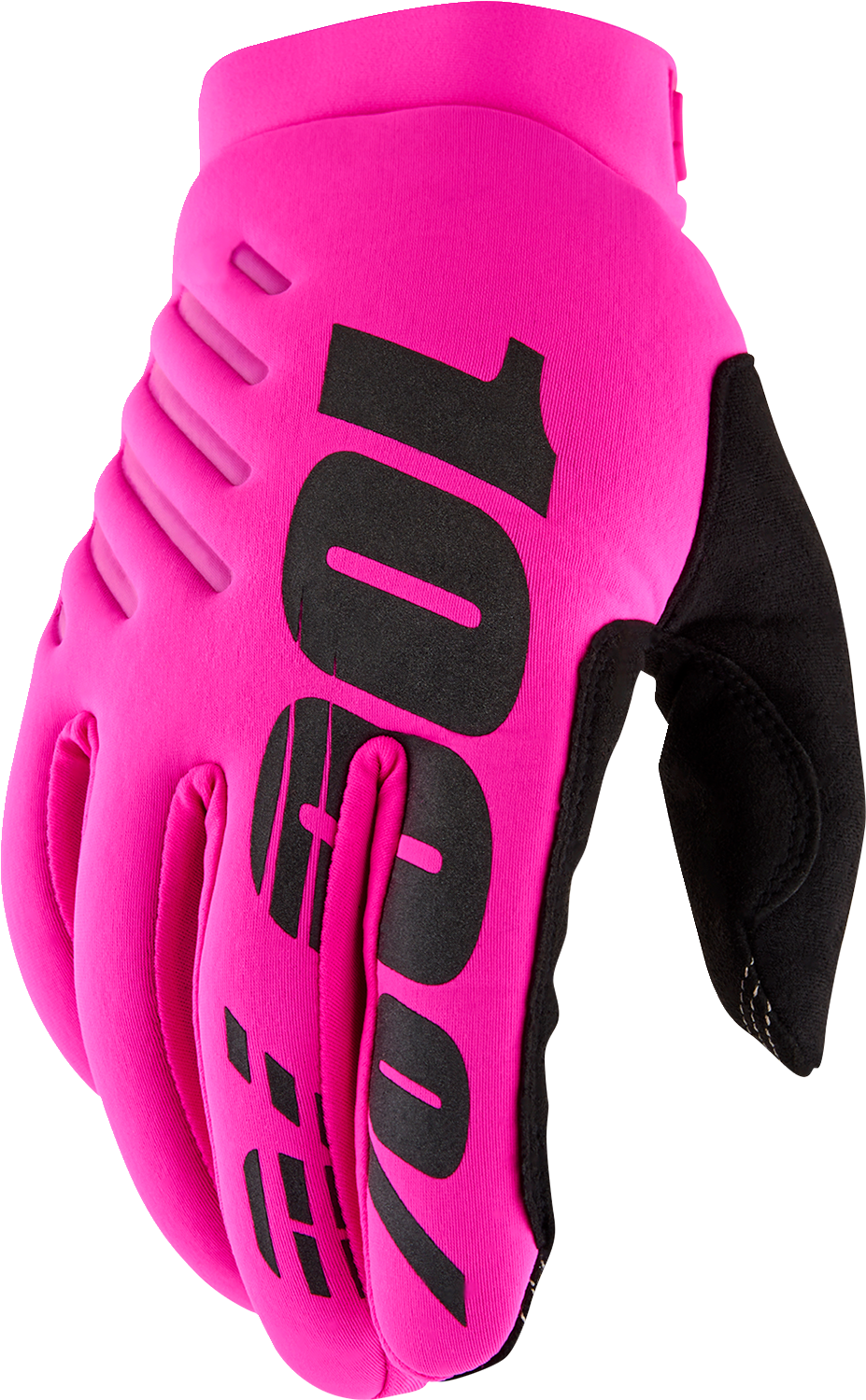 100% Women's Brisker Gloves - Neon Pink/Black - Small 10005-00006