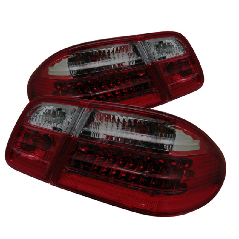 Xtune Mercedes Benz W210 E-Class 96-02 LED Tail Lights Red Smoke ALT-CL-MBW210-LED-RSM 5020659