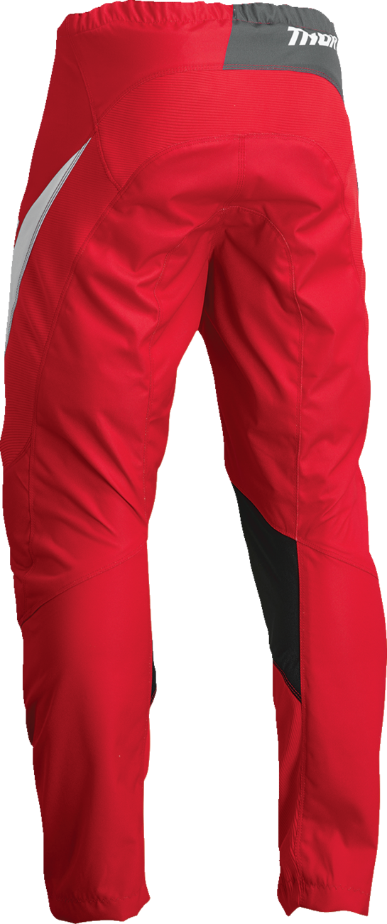 THOR Youth Sector Edge Pants - Red/White - 18 2903-2207