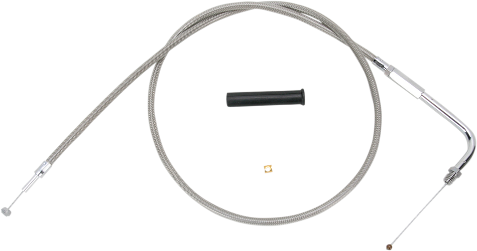 DRAG SPECIALTIES Throttle Cable - 30" - Braided 5330530B