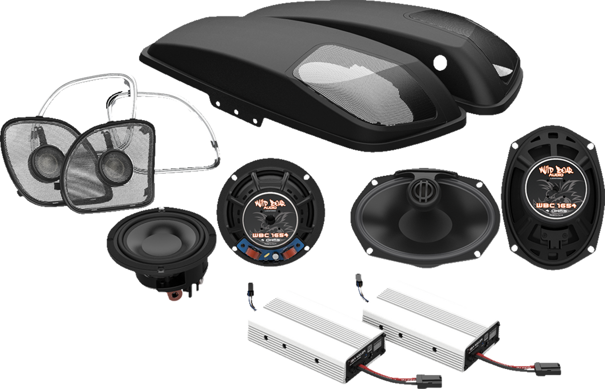 Kit de altavoz/amplificador WILD BOAR AUDIO - Road Glide WBA 800.4RG KIT 