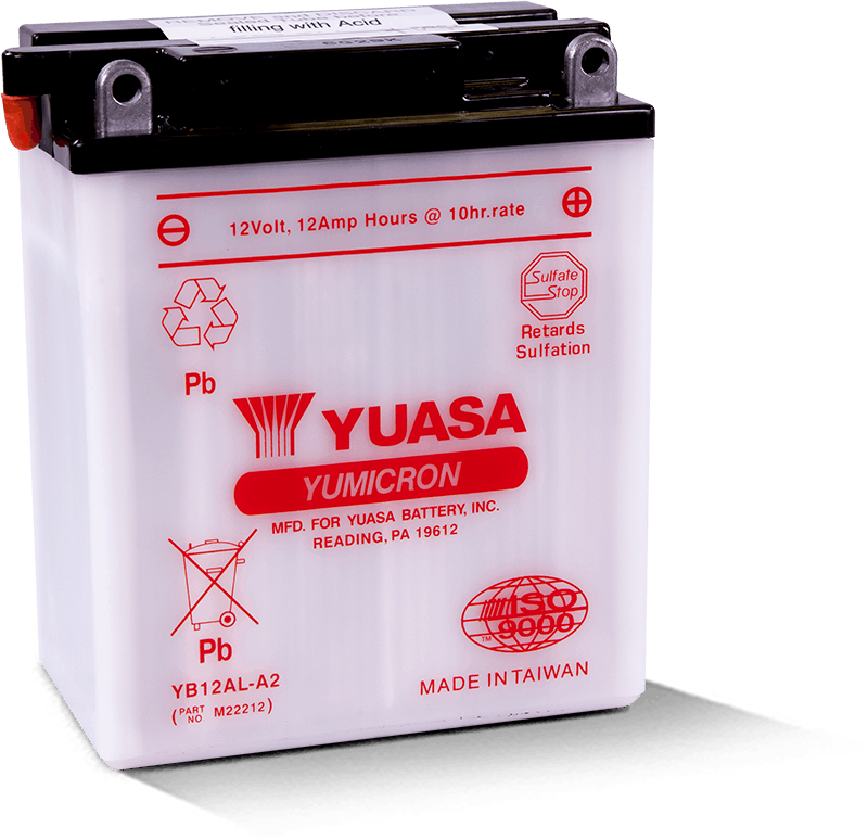 Yuasa YB12AL-A2 Yumicron 12 Volt Battery