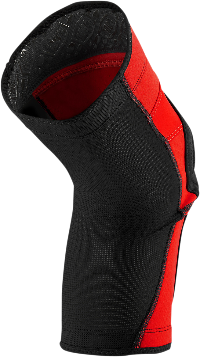 100% Ridecamp Knee Guards - Red/Black - Medium 70001-00010